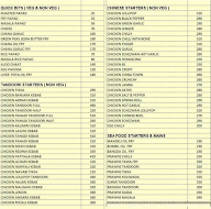 Swagat Family Restaurant menu 1