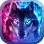 Cover Image of ダウンロード Fire Wolf Theme: Ice fire wallpaper HD 3.9.5 APK