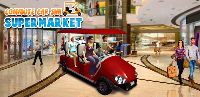 Shopping Mall Easy Taxi Driver Car Simulator Games