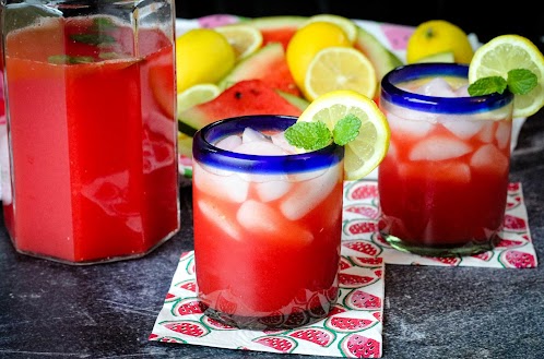 Watermelon Mint Lemonade