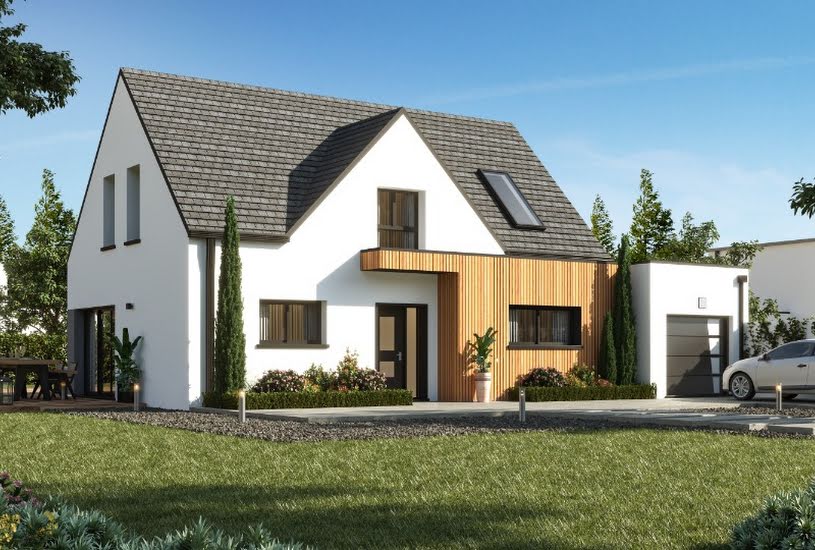  Vente Terrain + Maison - Terrain : 570m² - Maison : 121m² à Vigneux-de-Bretagne (44360) 