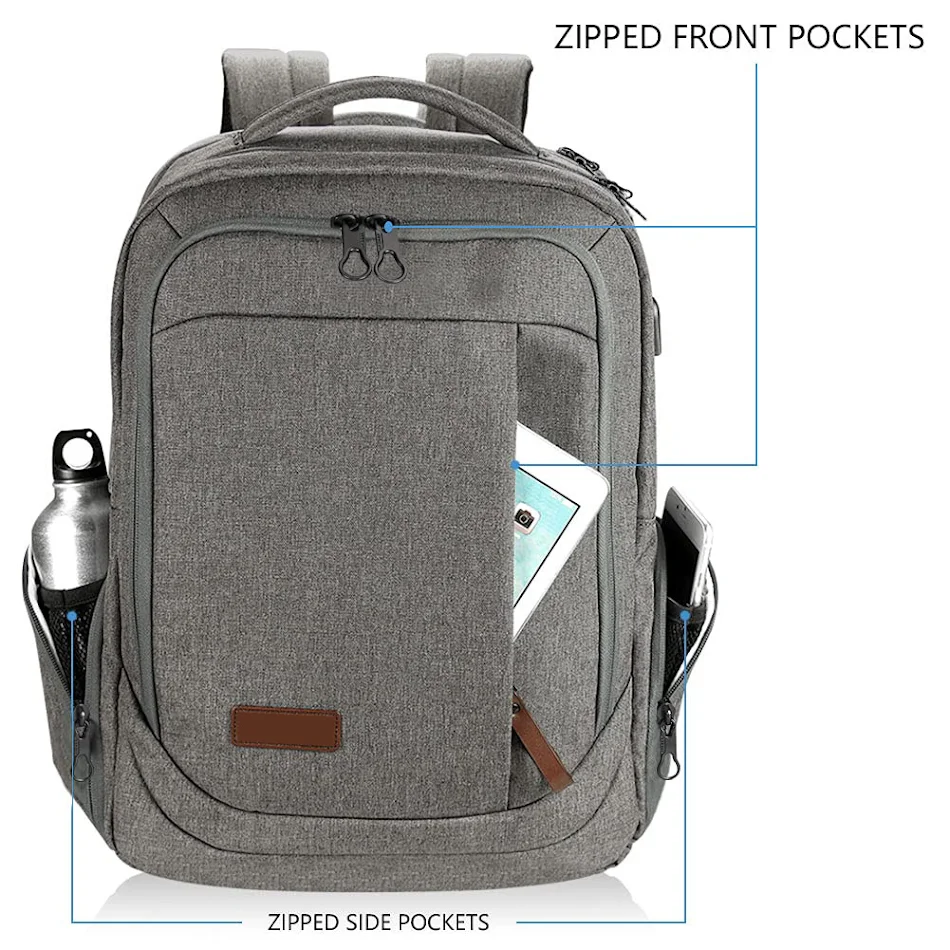 Multifunktionale Laptop-Rucksack-Tasche mit großem Fassungsvermögen. Perfekt für Reisen, Arbeit und mehr. Viel Stauraum für alles.