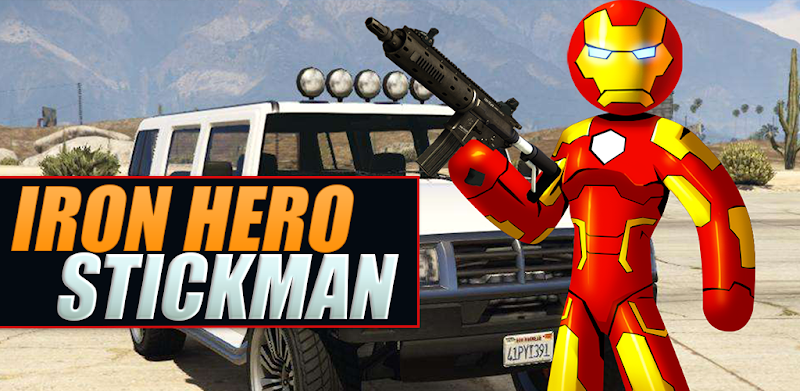 Stickman Iron Rope Hero Gangstar Crime