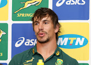 Eben Etzebeth during 2017 Castle Lager Outgoing Tour Press Conference at Tsogo Sun Palazzo Hotel, Montecasino South Africa on 02 November 2017.  