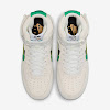 air force 1 high se summit white / black / sesame / neptune green