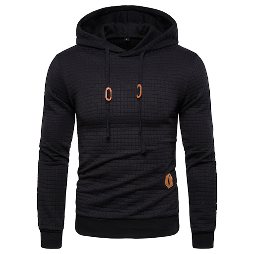 Title 2, Thickened Pullover Sweater with Hood, European ...