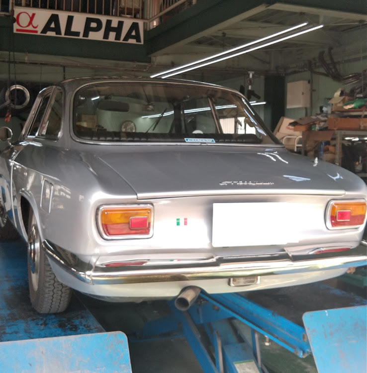 ジュリアのLA STORIA SPECIALE Alfa113伊豆・1300junior・クラシックカー・イベントに関するカスタム事例の投稿画像2枚目
