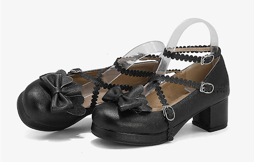 Title 8, Womens large size platform shoes with a thick ...