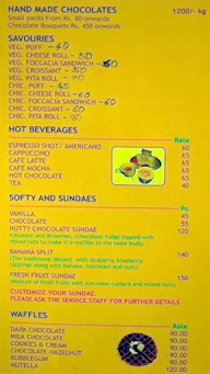 Brownie Point menu 5