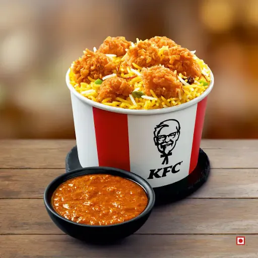 Popcorn Chicken Biryani Bucket