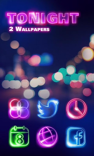 Tonight GO Launcher Theme