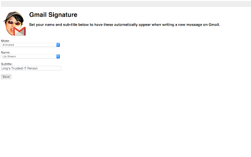 LINGsCARS - Gmail Signatures