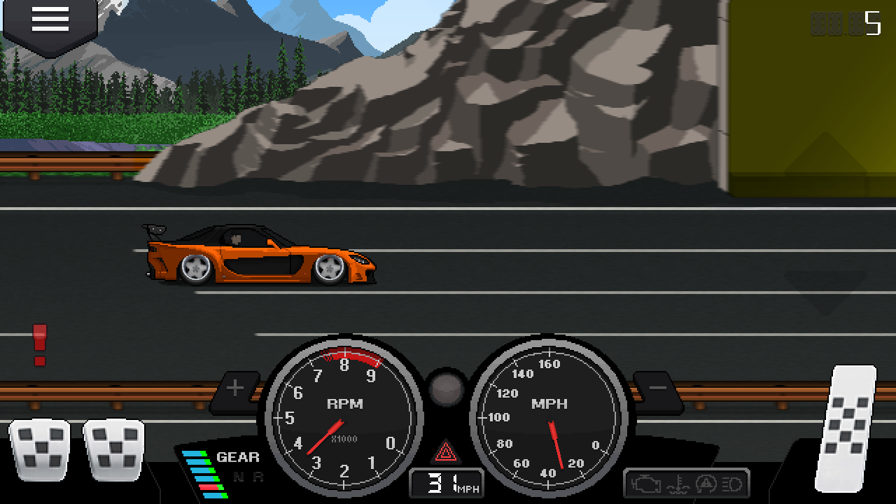  Pixel Car Racer: captura de tela 