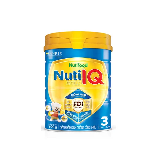 Sữa Bột NutiFood Nuti IQ Gold 3 900g