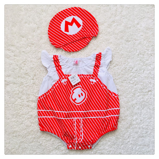 Title 12, Cute Shape Jumpsuit With Short Sleeves for a ch...