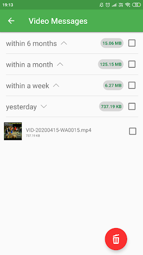 Cleaner for whatsapp