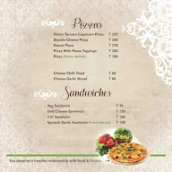 Fusion Veg Restaurant menu 1