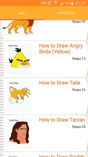 Learn to Draw cartoon characters