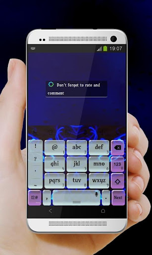 無料个人化Appの蛍光ブルー TouchPal テーマ|記事Game