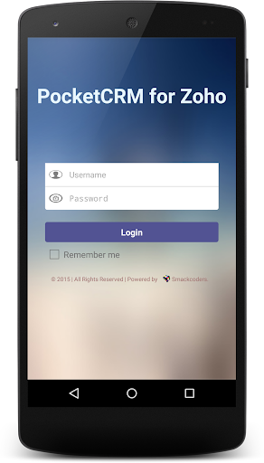 PocketCRM for Zoho