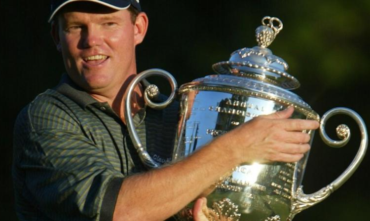 Micheel finished second in the 2006 US PGA Championship, his only other top-10 finish in 25 major appearances