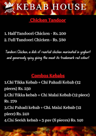 Kebab House menu 1