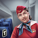 Airplane Flight Attendant -Career Job Sim icon