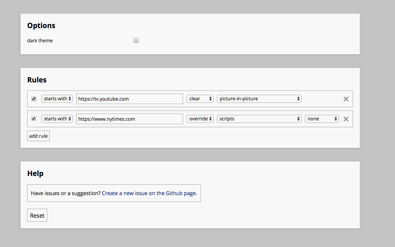 Feature Policy Control Preview image 3