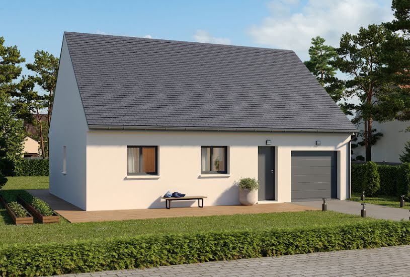  Vente Terrain + Maison - Terrain : 1 000m² - Maison : 85m² à Lorrez-le-Bocage-Préaux (77710) 