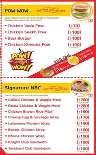 Nothing But Chicken menu 6