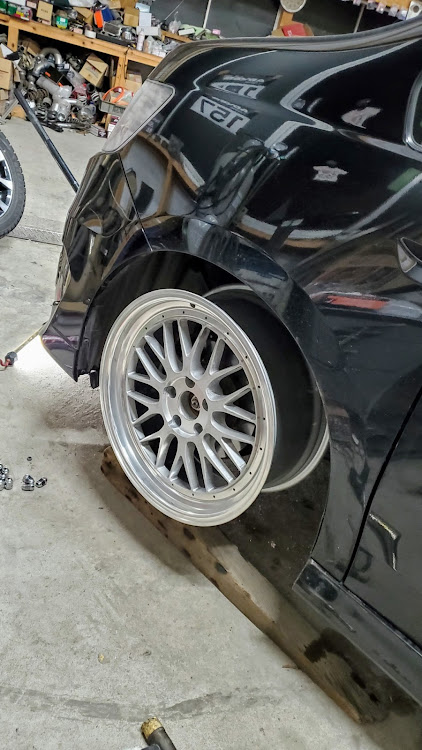 Motoki.5さんが投稿したｲﾒﾁｪﾝ・仕様変更・アクスル・BBS風・車高調整に関するカスタム事例の投稿画像6枚目