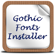 Gothic Fonts Installer 0.3 Icon