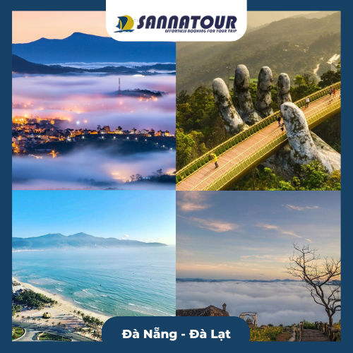 [E - Voucher Sannatour] Đà Nẵng - Đà Lạt