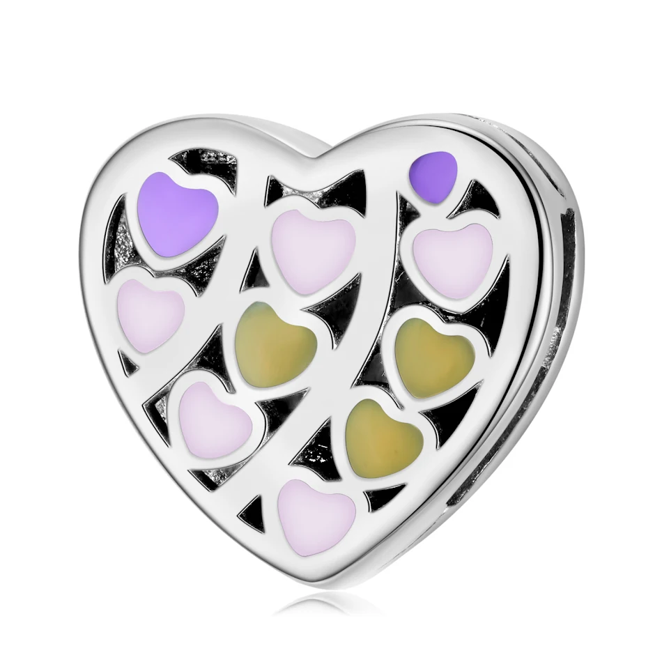 S925 Sterling Silver Full Of Love Beading Watch Chain DIY Beads