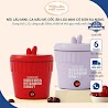 Nồi Lẩu Điện Mini Đa Năng, Ca Nấu Mì, Cốc Ăn Lẩu Cô Đơn Dung Tích 1.5L Công Suất 500W Phủ Chống Dính