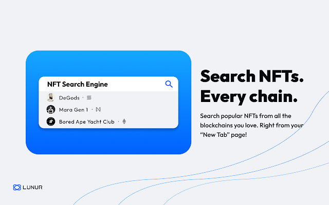 Lunur – New Tab Page for NFT Traders