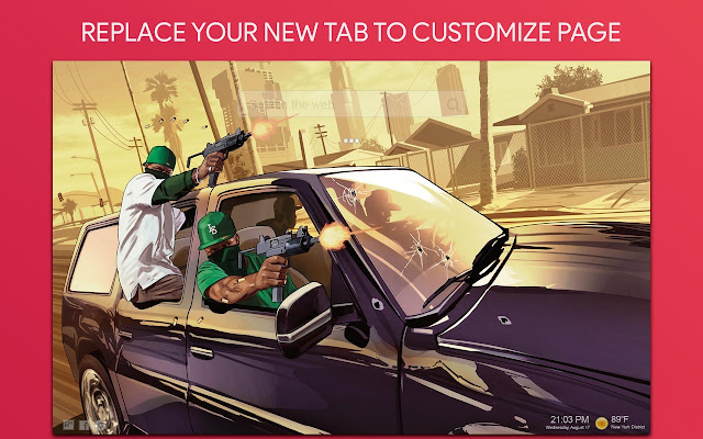 Gta Wallpaper HD Custom New Tab