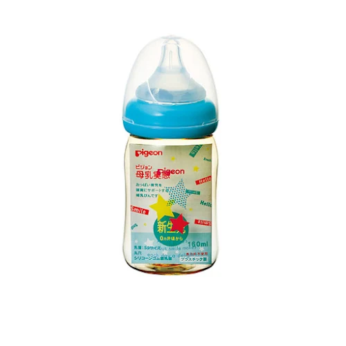 Bình sữa ppsu plus 160ml -hình sao(nắp xanh ).jpg