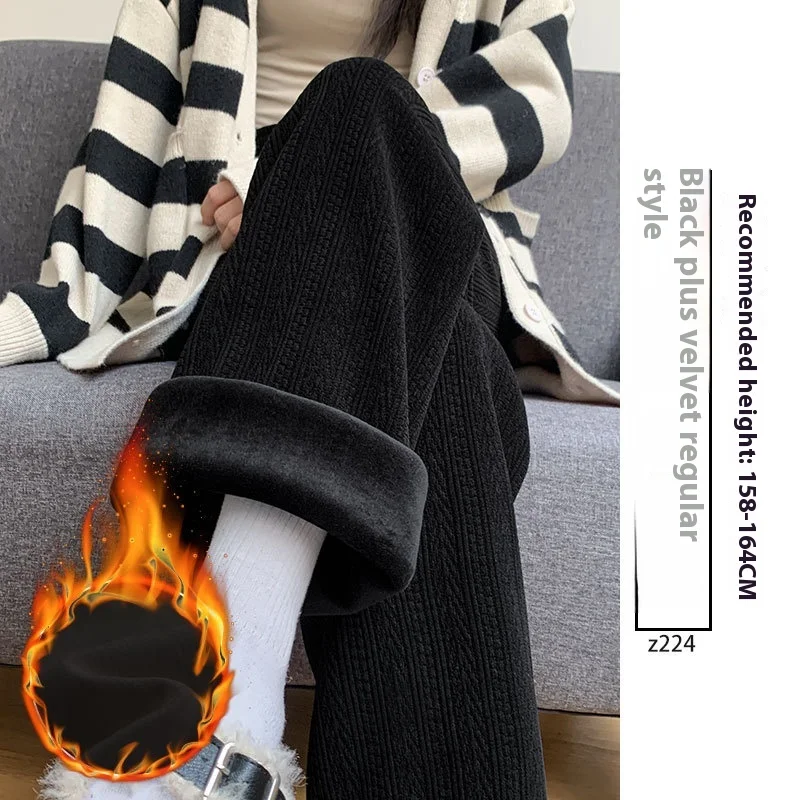 Plišane Deblje Pamučne Pantalone Outdoor Casual Pšenica Uski Kroj Udobne i Tople Idealne za Aktivnosti na Otvorenom i Svakodnevno Nošenje