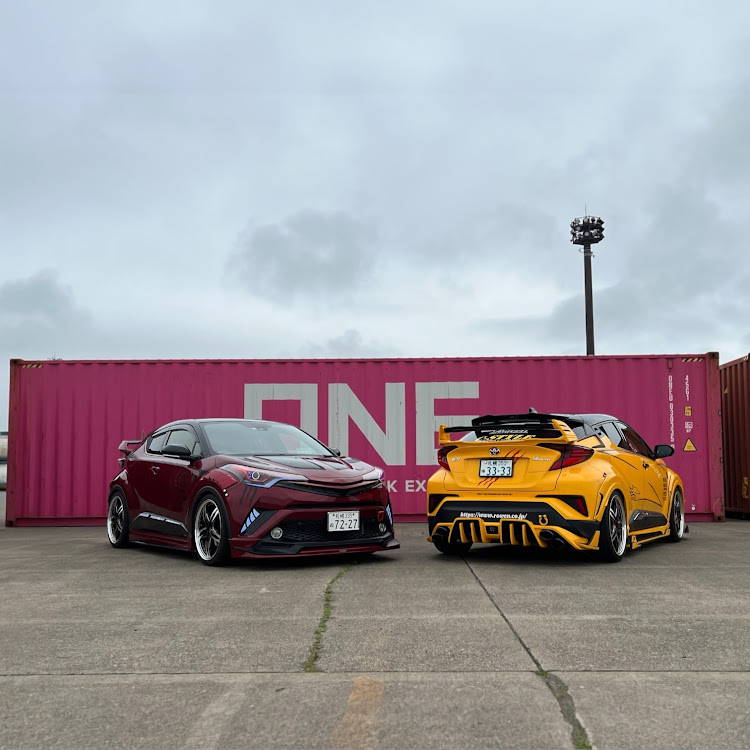 C-HRのC-HR・前期後期・兄妹車コラボ・ONEコンテナに関するカスタム事例の投稿画像1枚目