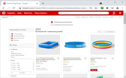 Target Only No Third Party Sellers