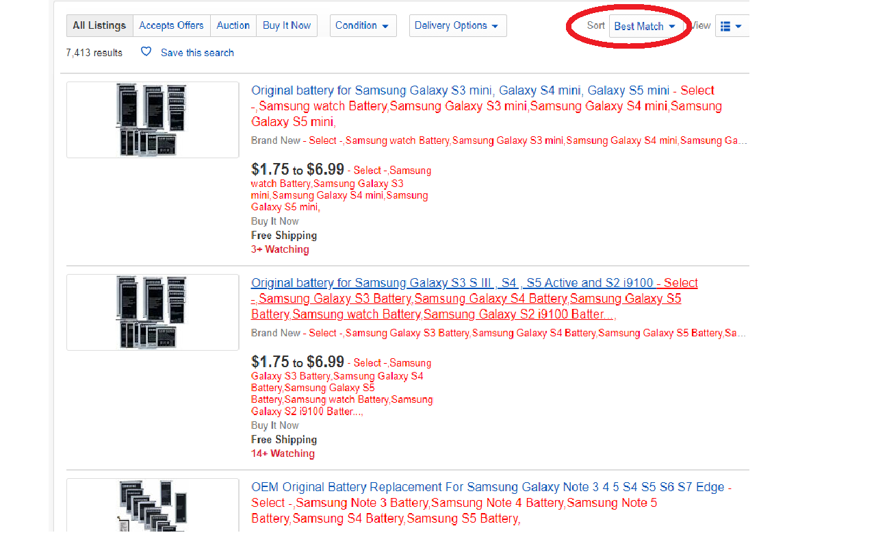 Filter And Sort for eBay Preview image 4