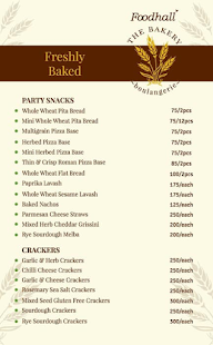 Bakery By Foodhall menu 4