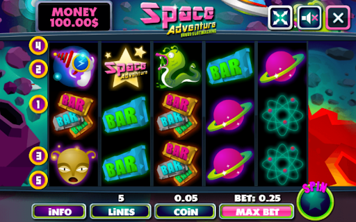 ﻿﻿Avventura spaziale con slot machine