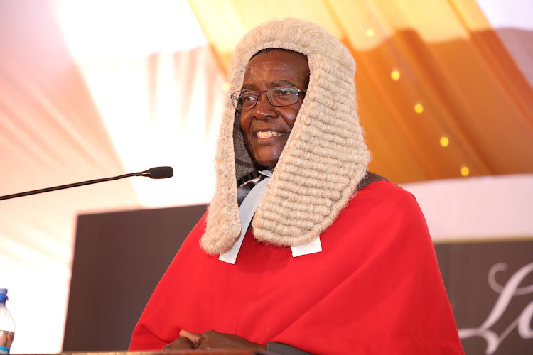 Jaji mkuu David Maraga. (Picha: HISANI )