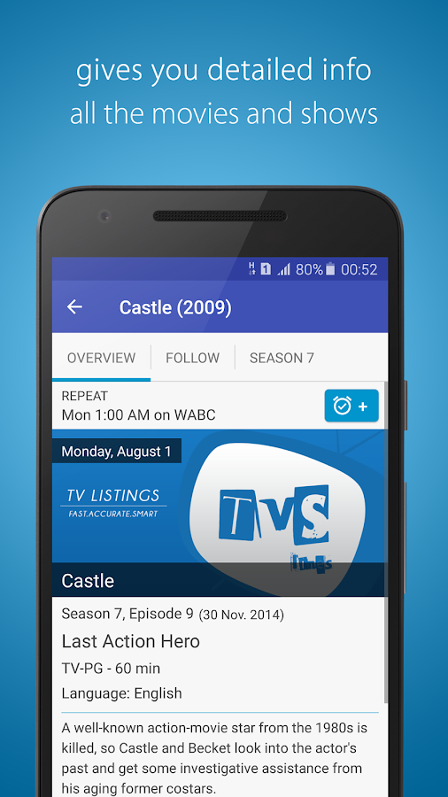 Heroes And Icons Tv Schedule