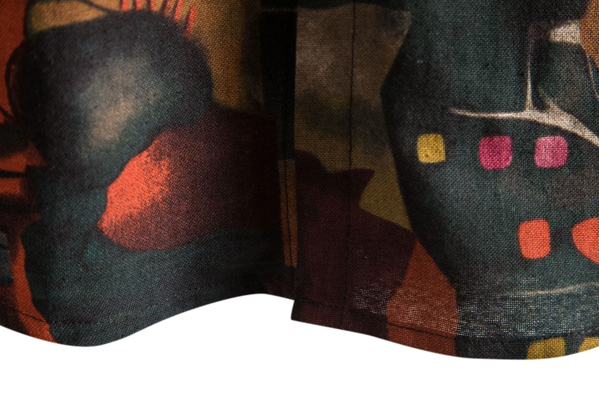 Title 13, Camisa masculina casual de manga curta com gola...