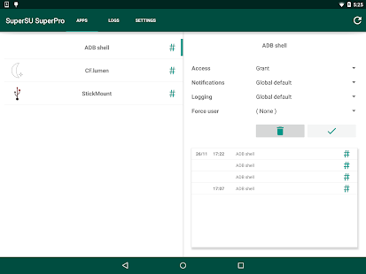 SuperSU Screenshot