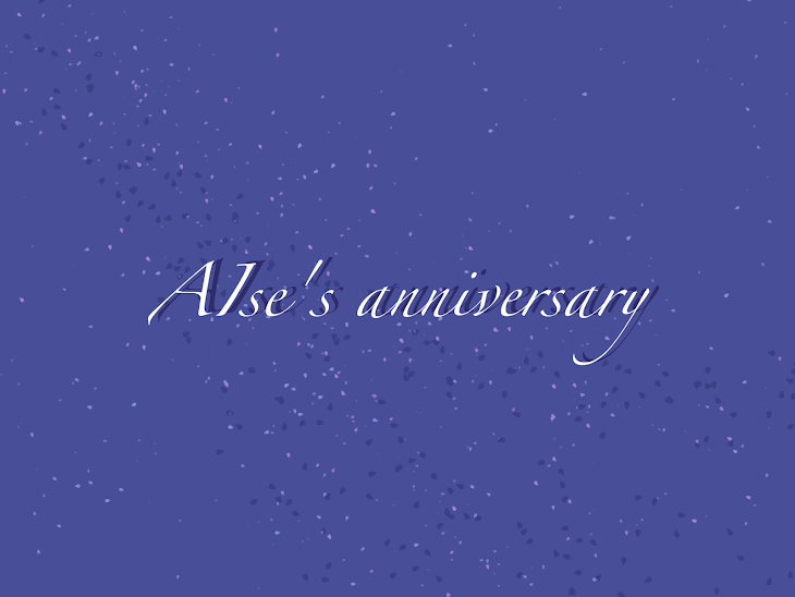 「AIse's anniversary」のメインビジュアル