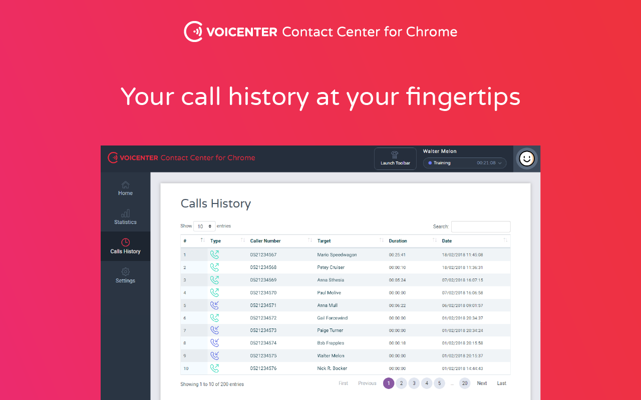 Voicenter Contact Center Extension Preview image 6